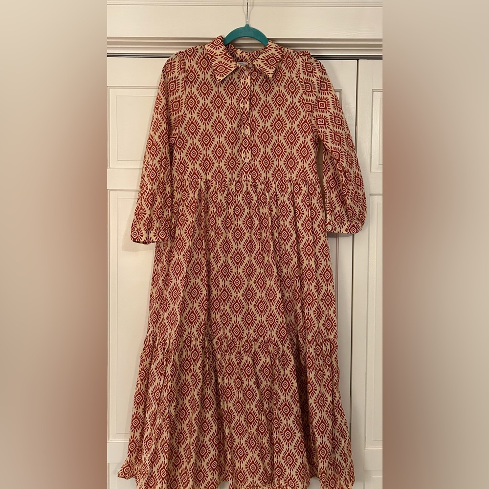 Zara midi dress, M, unlined